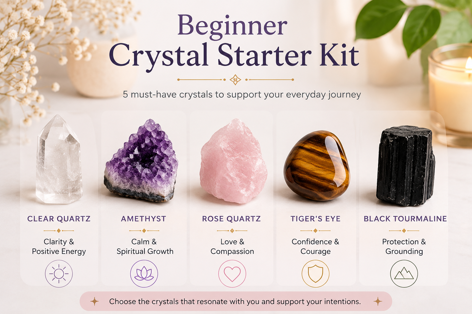 Beginner Crystal Starter Kit