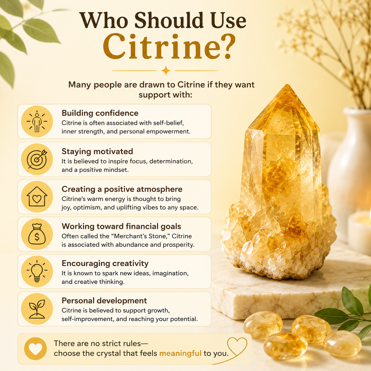 Who Should Use Citrine?
