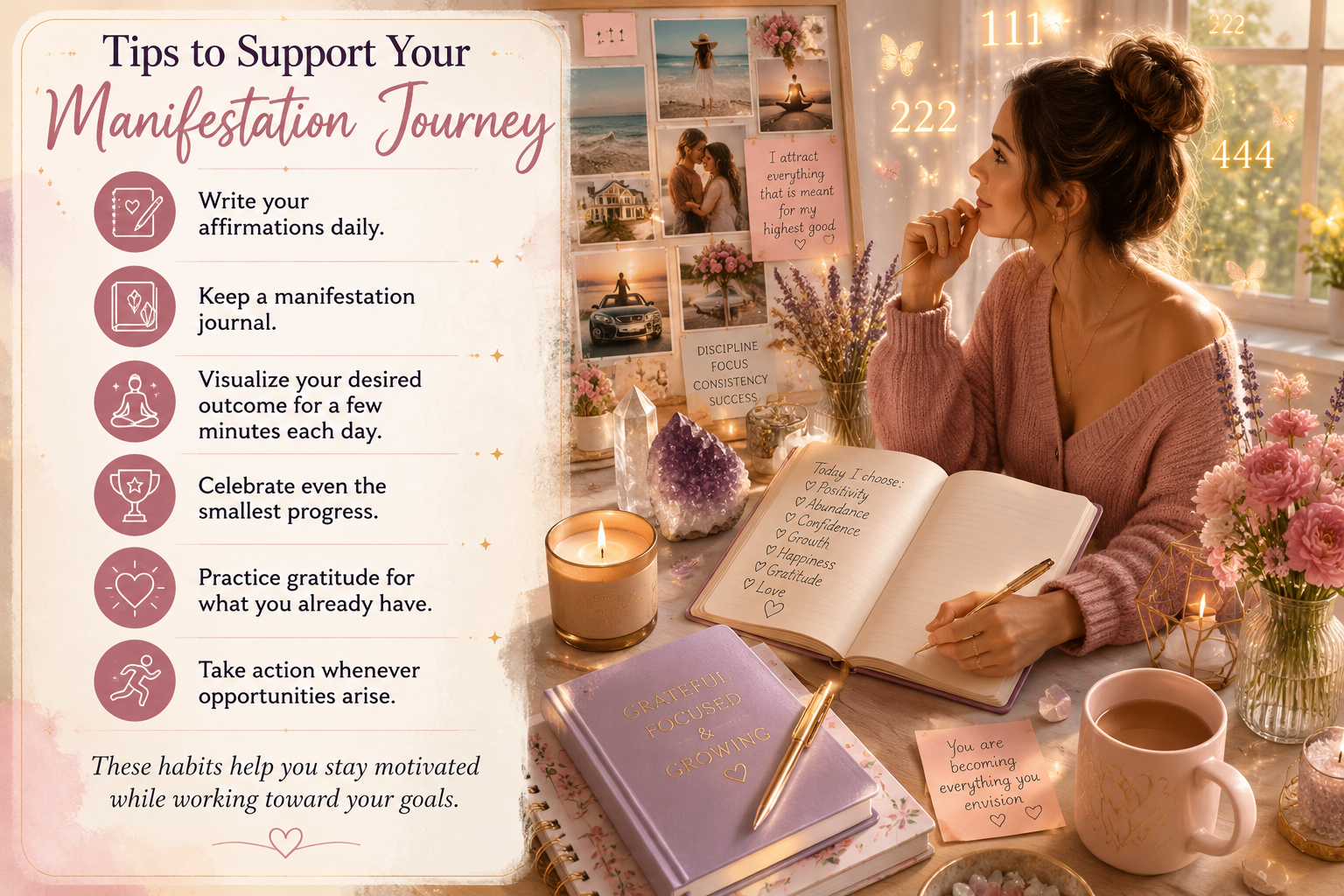 Tips to Support Your Manifestation Journey