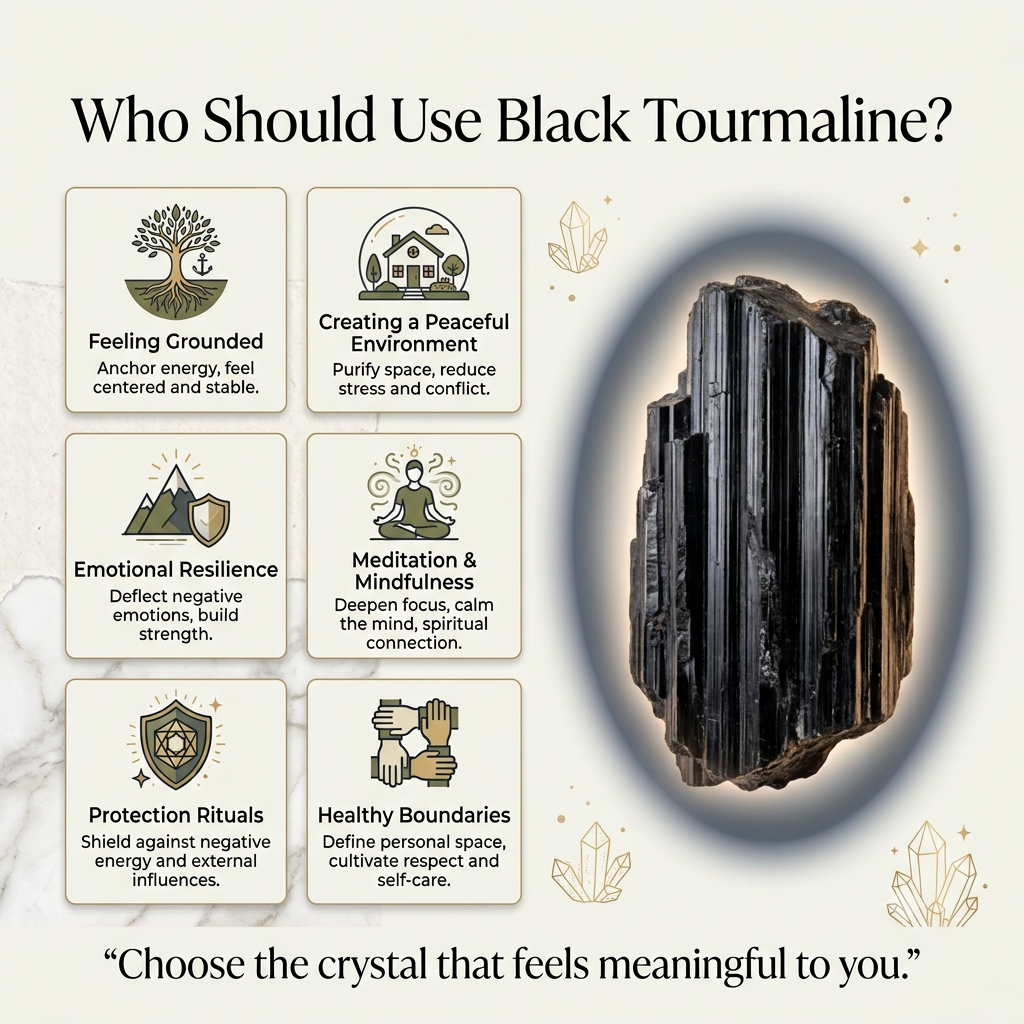 Who Should Use Black Tourmaline?