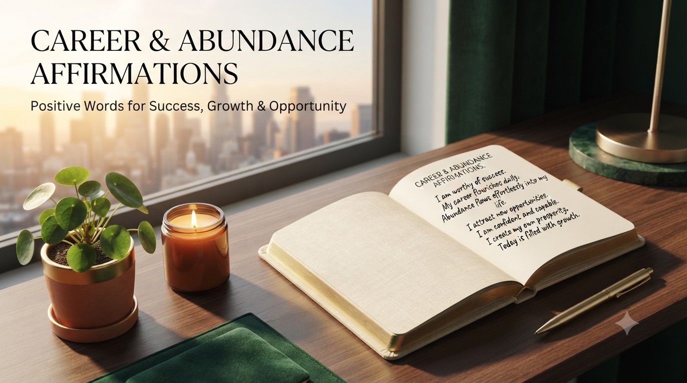 Career & Abundance Affirmations.